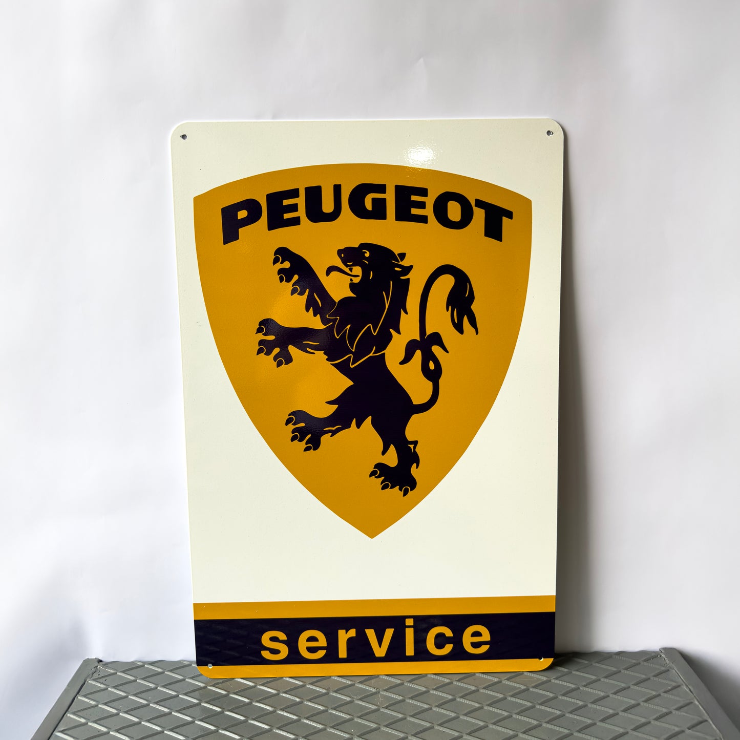 Peugot Service Sign – Heavy Metal Garage & Man Cave Decor