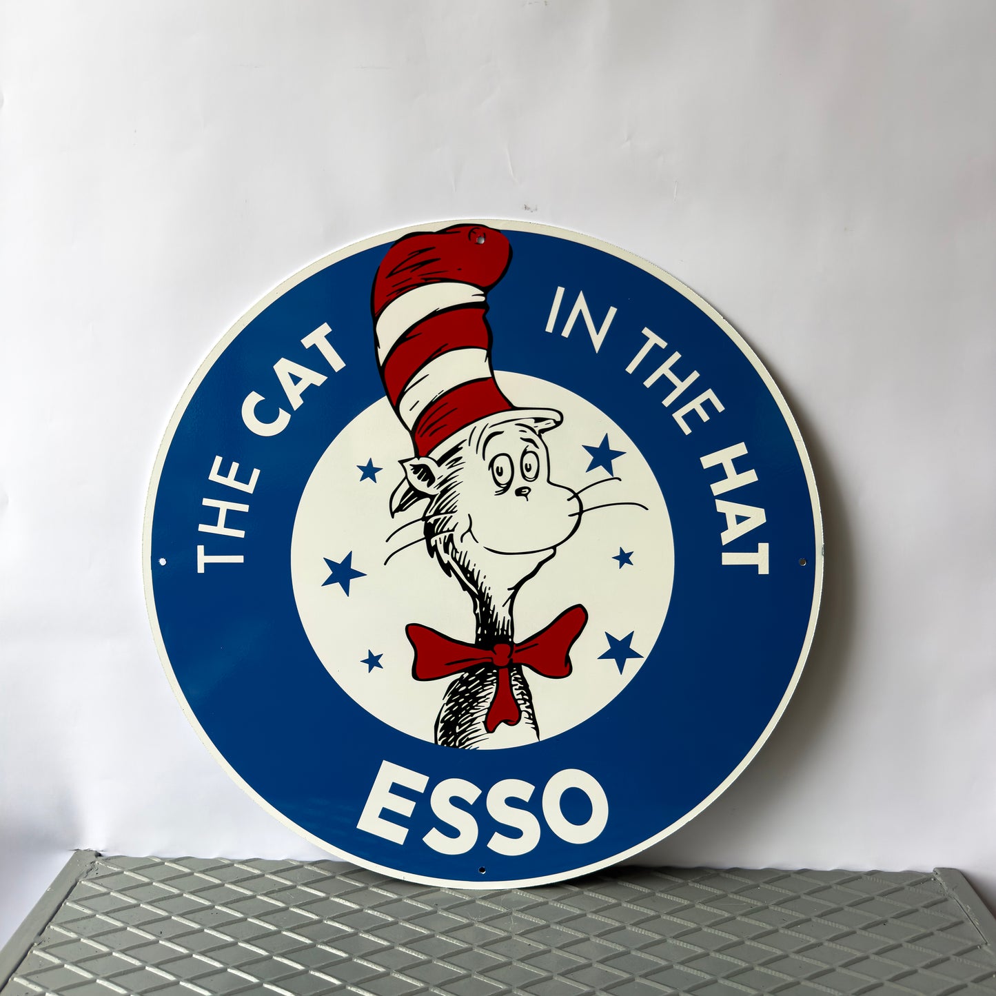 Esso Motor Oil Vintage Sign – Heavy Metal Garage Decor