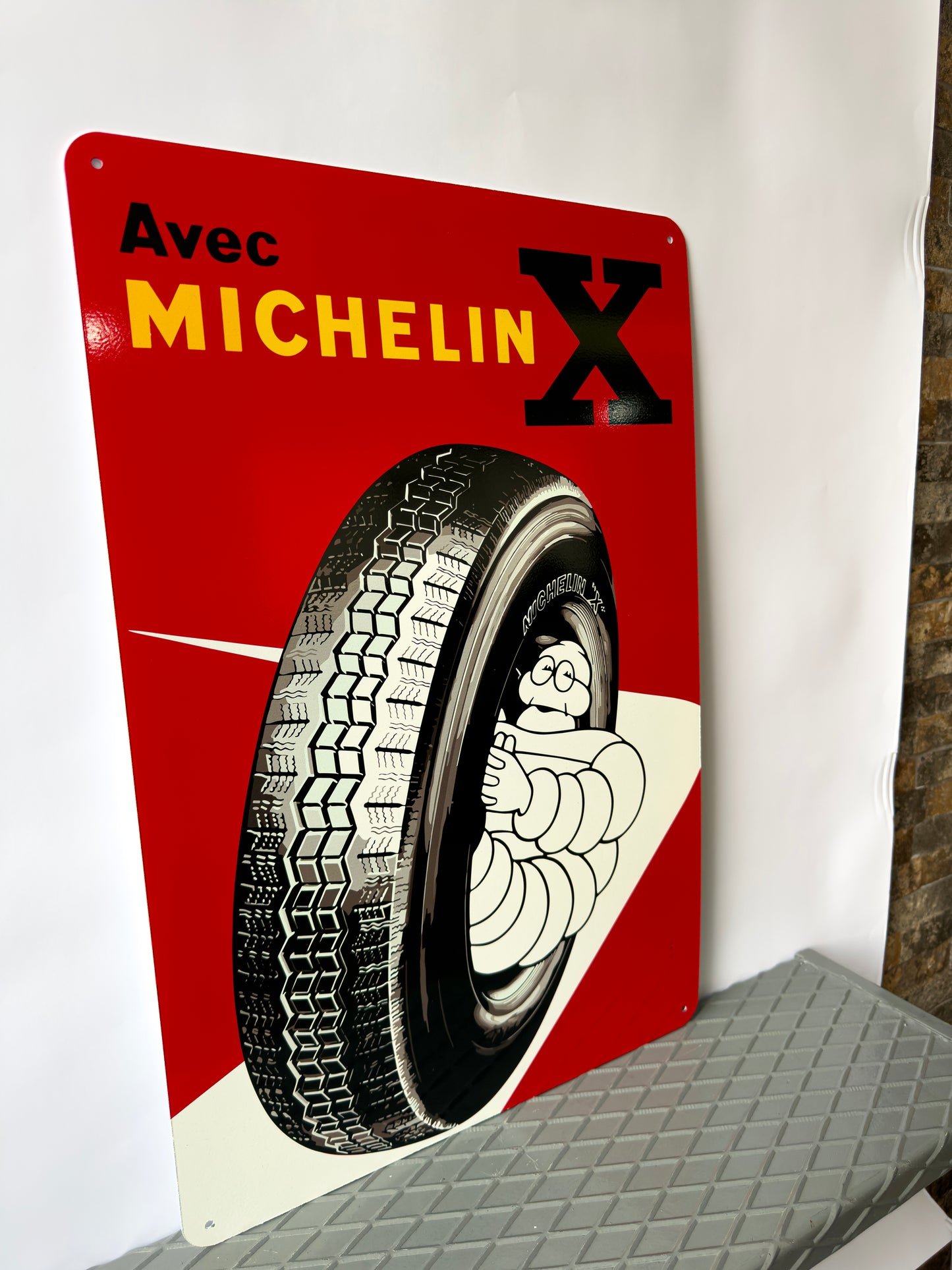Michelin X, Bibendum Sign – Heavy Metal Garage & Tyre Sign