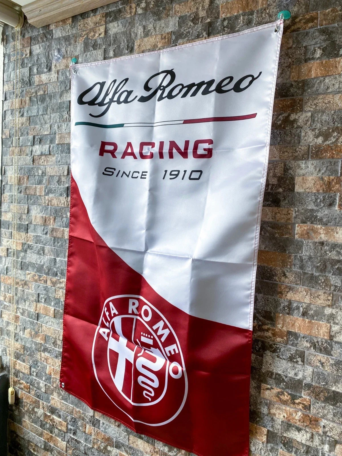 Alfa Romeo Racing - Heritage Pennant Flag – Garage & Man Cave Banner