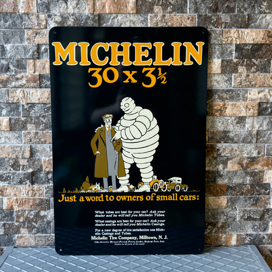 Michelin 30x3 1/2 Vintage Sign – Heavy Metal Garage & Tyre Sign