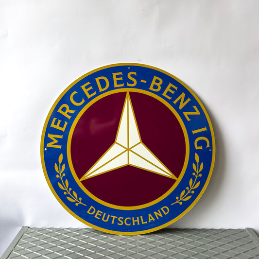 Mercedes Benz IG Club Sign – Heavy Metal Sign