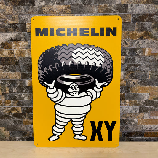 Michelin XY Vintage Sign – Heavy Metal Garage Decor