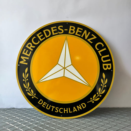 Mercedes Benz Club Sign – XL Man Cave Sign