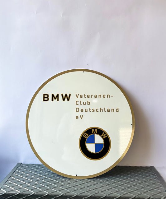 BMW Veteranen Club Sign – BMW Deutschland Heavy Metal Sign