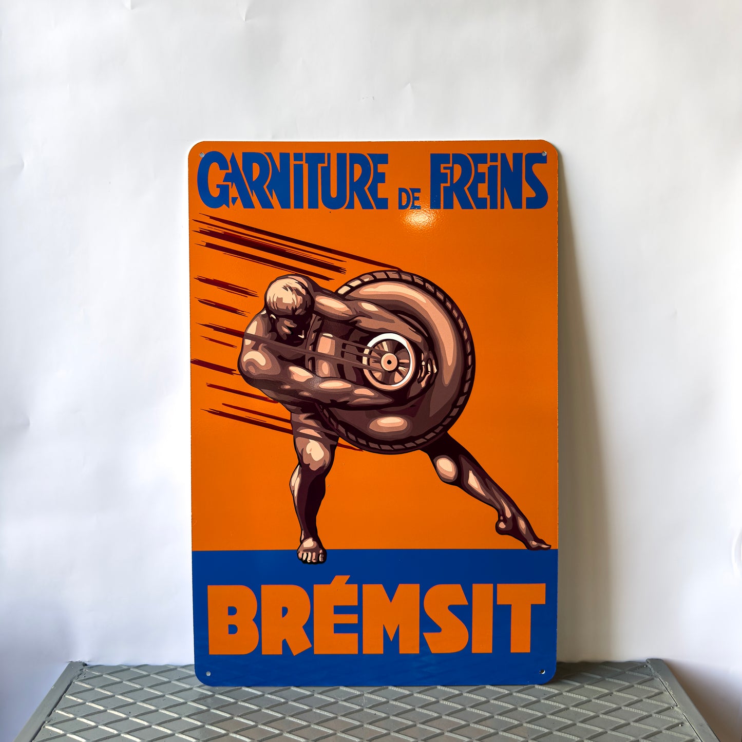 Bremsit Freins 1930 Vintage Sign – Heavy Metal Garage & Home Decor