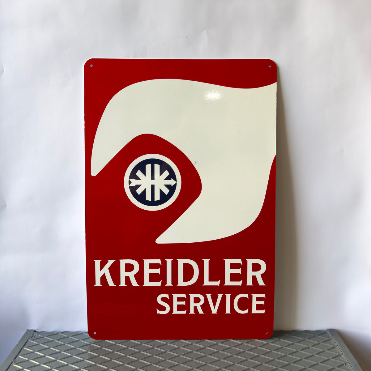 Kreidler Service Motorcycle Heavy Metal Sign – Garage & Man Cave Decor