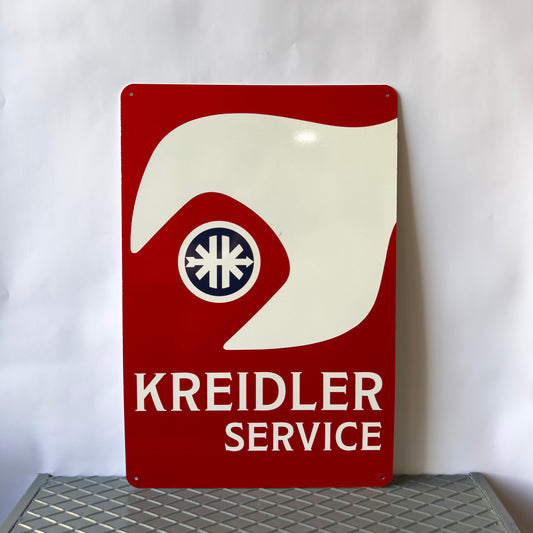 Kreidler Service Motorcycle Vintage Sign – Heavy Metal Garage & Service Sign