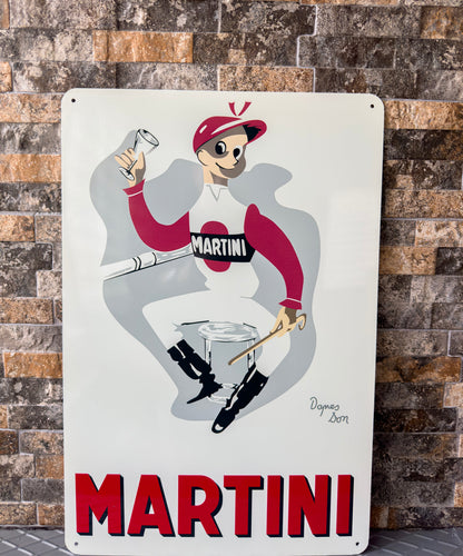 Martini Heavy Metal Sign – Garage & Man Cave Decor