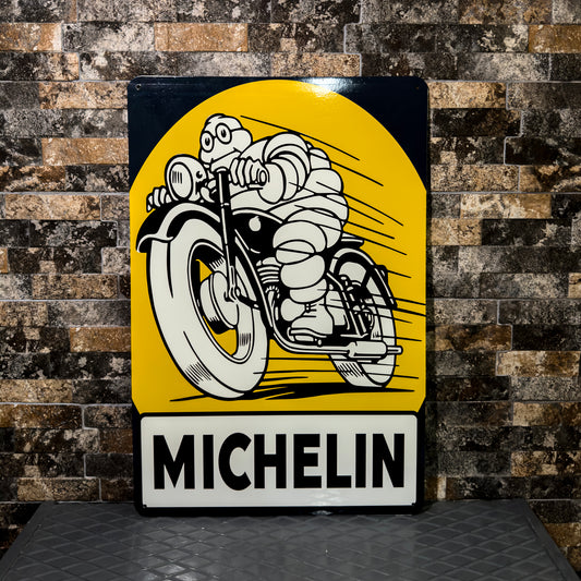 Michelin Vintage Sign – Heavy Metal Garage & Tyre Sign