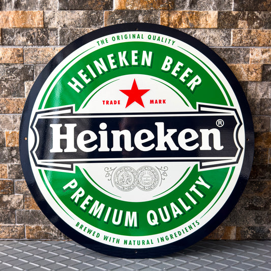 Heineken Beer Vintage Sign – Heavy Metal Bar & Cafe Decor