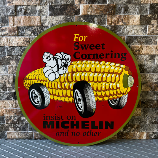 Michelin Tyres Vintage Sign – Heavy Metal Garage Decor