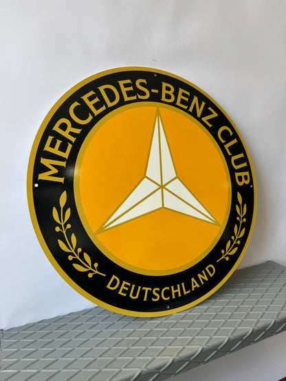 Mercedes Benz Club Sign – XL Man Cave Sign