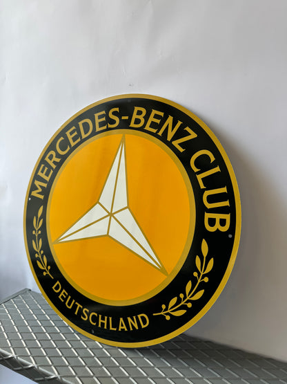 Mercedes Benz Club Sign – XL Man Cave Sign