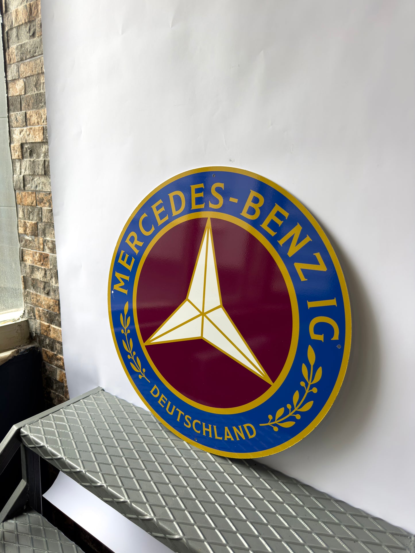 Mercedes Benz IG Club Sign – Heavy Metal Sign