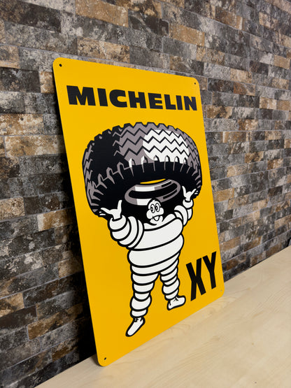 Michelin XY Vintage Sign – Heavy Metal Garage Decor
