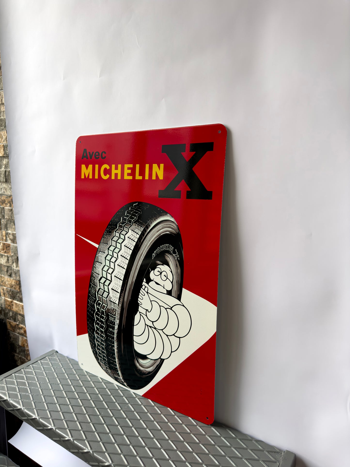 Michelin X, Bibendum Sign – Heavy Metal Garage & Tyre Sign