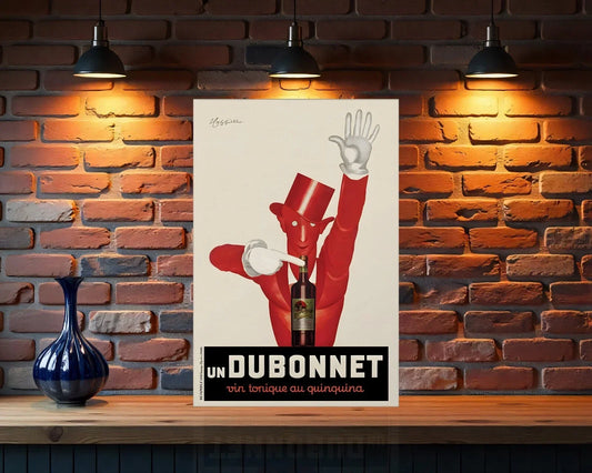 Un Dubonnet Vintage Heavy Metal Sign – Garage & Man Cave Decor