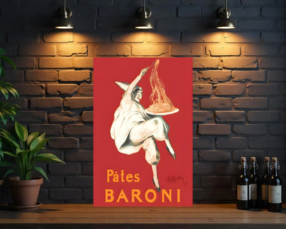 Pâtes Baroni Vintage Sign  - Heavy Metal Cafe & Bar Decor