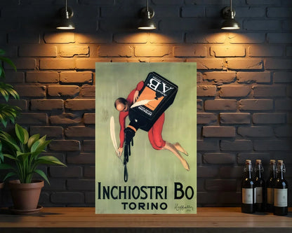 Inchiostri Bo Torino Heavy Metal Sign – Garage & Man Cave Decor