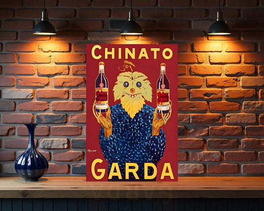 Chinato Garda Italian Heavy Metal Sign – Garage & Man Cave Decor