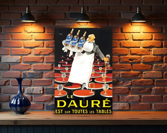 Le Dauré Heavy Metal Sign – Garage & Man Cave Decor