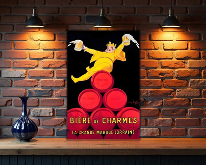 Bière de Charmes Heavy Metal Sign – Garage & Man Cave Decor