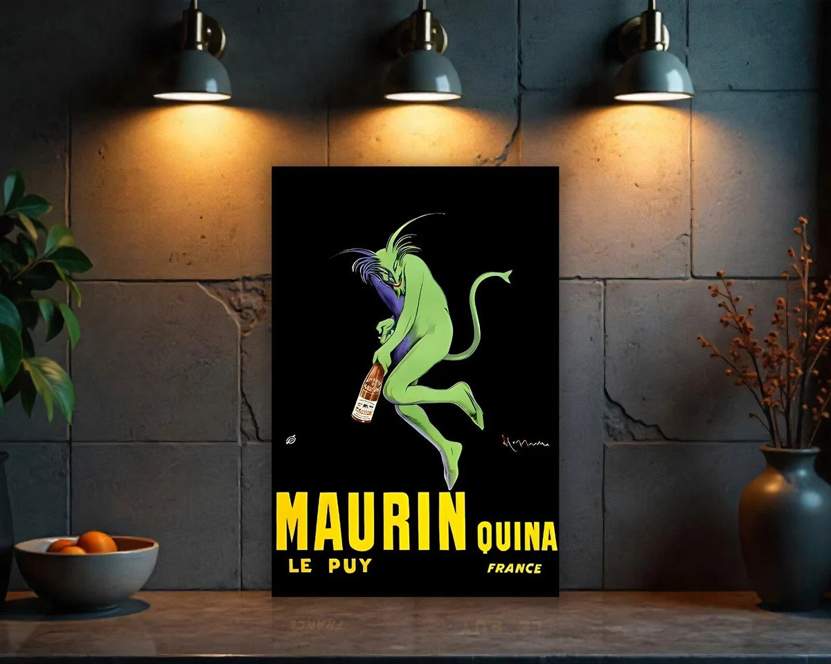 Maurin Quina Heavy Metal Sign – Garage & Man Cave Decor