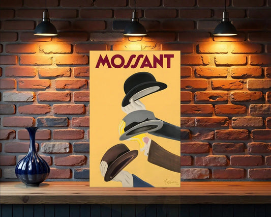 Mossant Vintage Heavy Metal Sign – Garage & Man Cave Decor