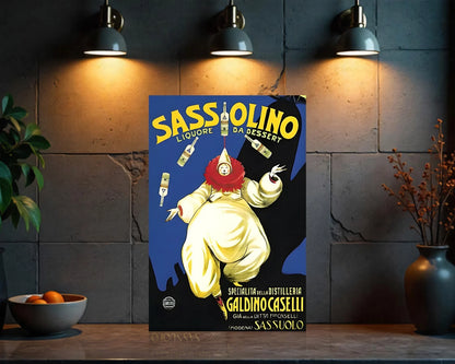 Sassolino Galdino Caselli Sign – Heavy Metal Cafe Decor