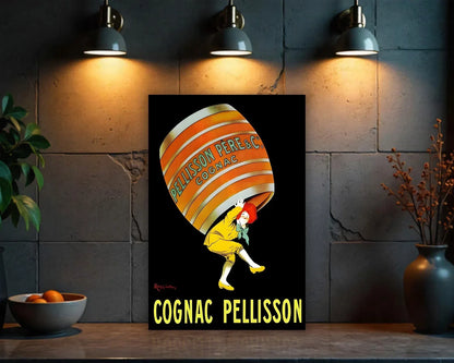 Joseph Perrier Champagne Heavy Metal Sign – Garage & Man Cave Decor