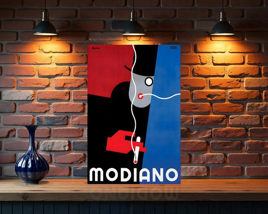 Modiano French Playing Card Vintage Metal Sign - Heavy Metal Cafe & Bar Decor