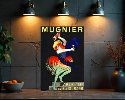 Mugnier Apéritif Heavy Metal Sign – Garage & Man Cave Decor