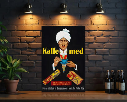 Rich’s Kaffe Vintage Sign – Heavy Metal Cafe Decor
