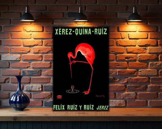 Xérez-Quina-Ruiz Sign - Heavy Metal Cafe & Bar Decor