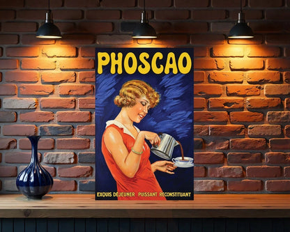 Phoscao Heavy Metal Sign – Garage & Man Cave Decor