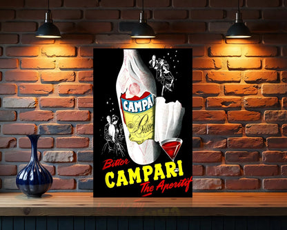 Campari Bitter Sign - Heavy Metal Cafe & Bar Decor