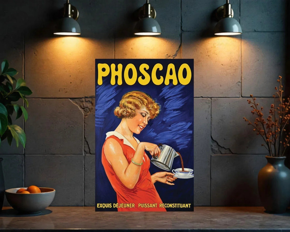 Phoscao Heavy Metal Sign – Garage & Man Cave Decor