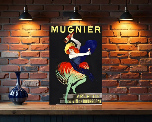 Mugnier Apéritif Heavy Metal Sign – Garage & Man Cave Decor