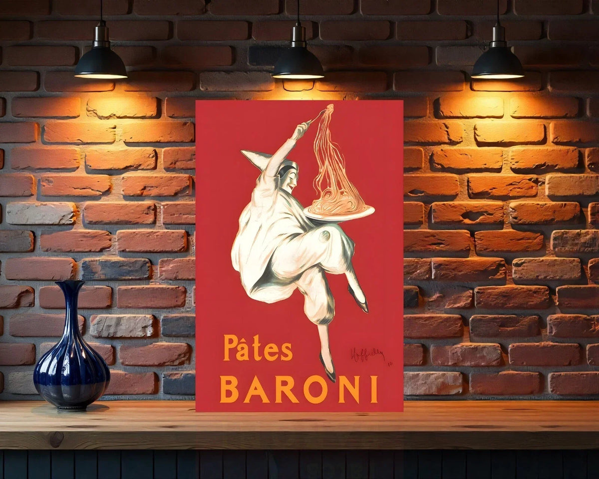 Pâtes Baroni Heavy Metal Sign – Garage & Man Cave Decor