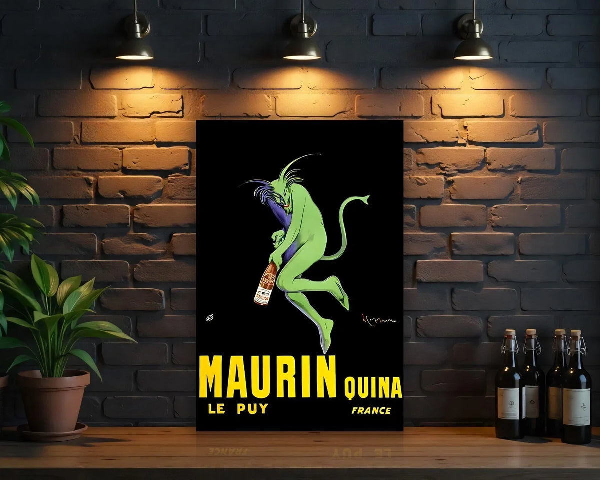 Maurin Quina Heavy Metal Sign – Garage & Man Cave Decor