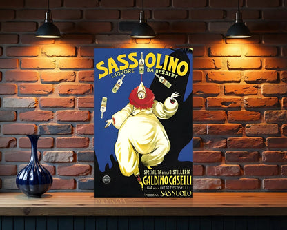 Sassolino Galdino Caselli Sign – Heavy Metal Cafe Decor