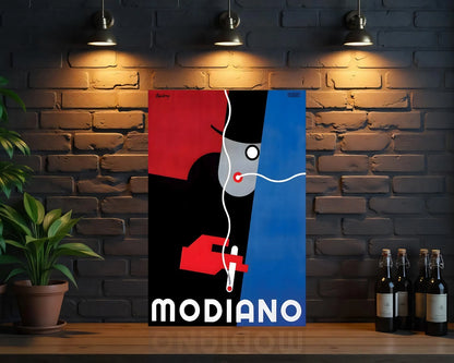 Modiano French Playing Card Vintage Metal Sign - Heavy Metal Cafe & Bar Decor