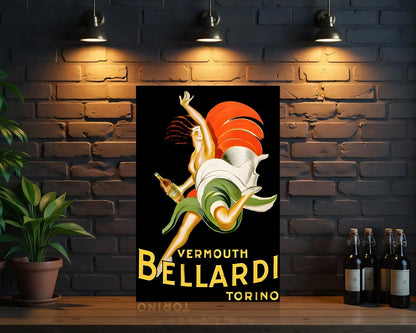 Bellardi Vermouth Torıno Sign - Heavy Metal Cafe & Bar Decor