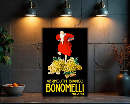 Bianco Bonomelli Vermouth Sign - Heavy Metal Cafe & Bar Decor