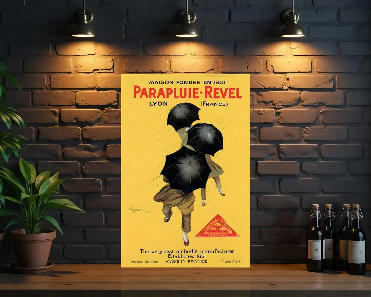 Parapluie - Revel Heavy Metal Sign – Garage & Man Cave Decor