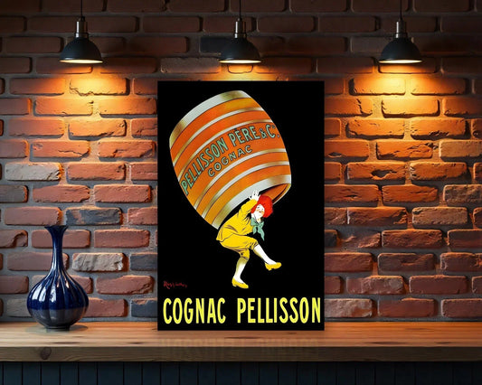 Joseph Perrier Champagne Heavy Metal Sign – Garage & Man Cave Decor