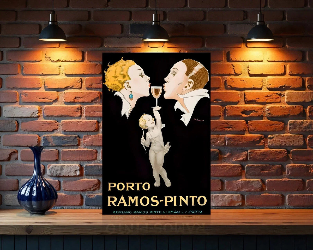Porto Ramos Pinto Heavy Metal Sign – Garage & Man Cave Decor