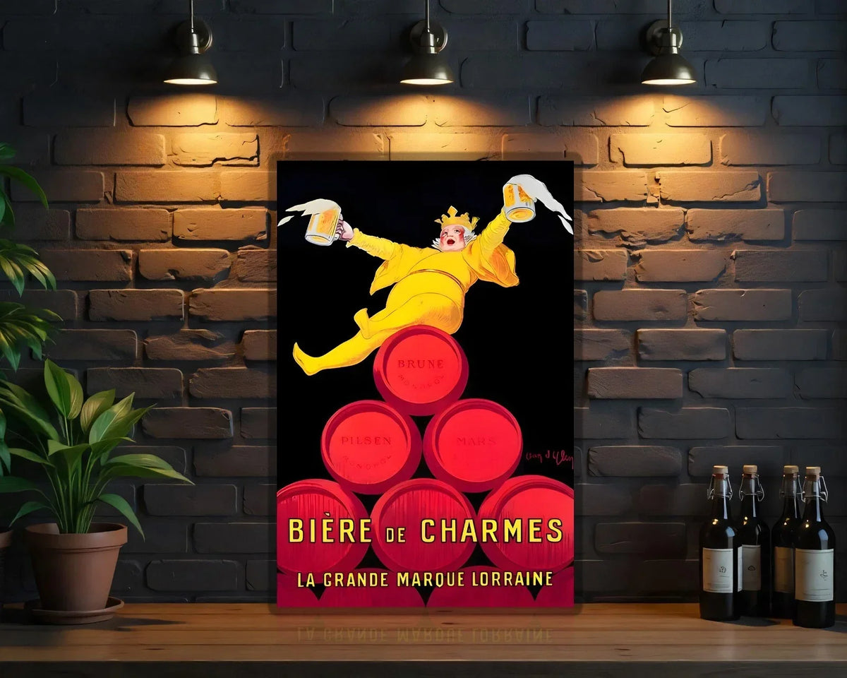 Bière de Charmes Heavy Metal Sign – Garage & Man Cave Decor