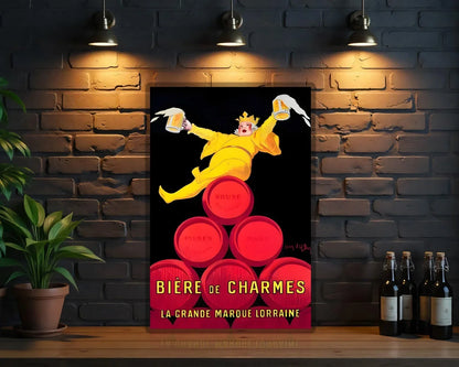Bière de Charmes Heavy Metal Sign – Garage & Man Cave Decor